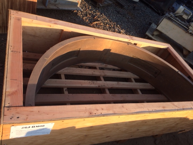 Spare Unused Trunnion Bearing Bronze Bushing For 22' D. X 7' L Sag Mill)